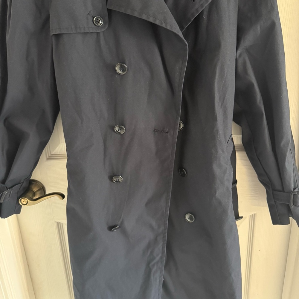 Navy Blue trench - Picture 5 of 8